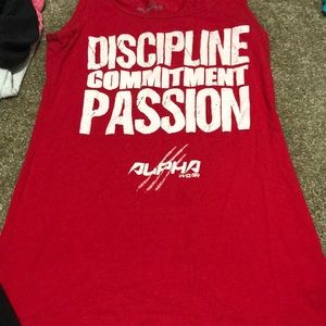 Alpha wear tank